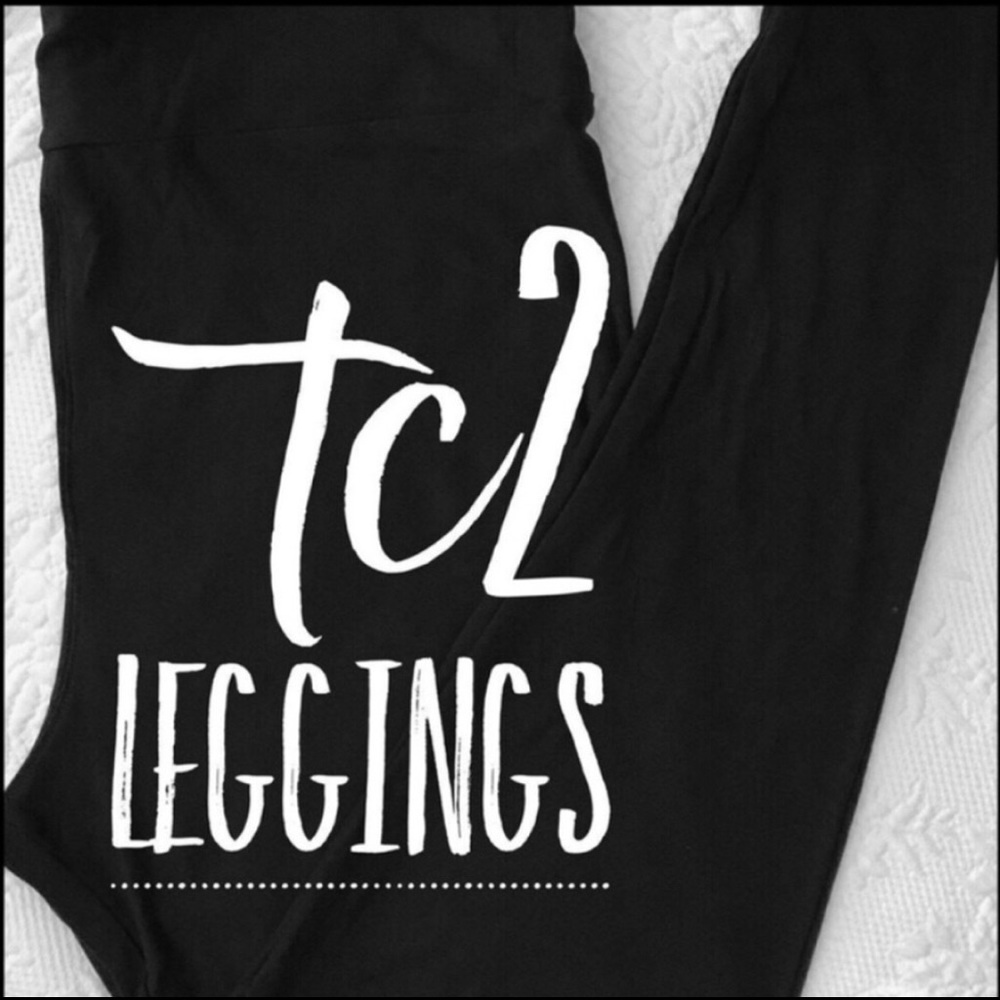 TC2 Lularoe Leggings Black- 2 Pairs